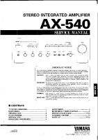 Yamaha AX-540-Service-Manual 